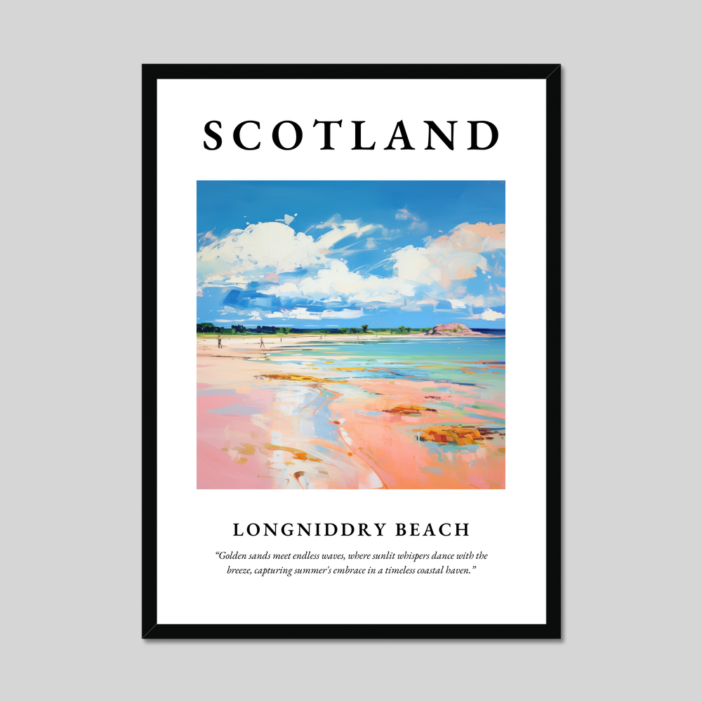 Poster of Longniddry Beach, Scotland.