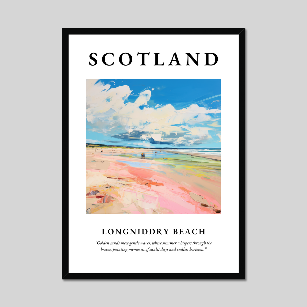 Poster of Longniddry Beach, Scotland.