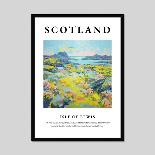 Poster of Isle of Lewis, Scotland.