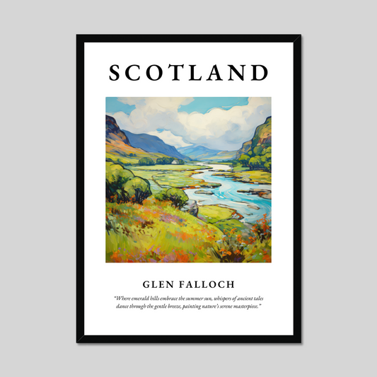 Poster of Glen Falloch, Scotland.