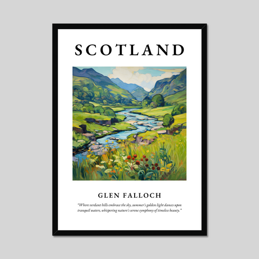 Poster of Glen Falloch, Scotland.