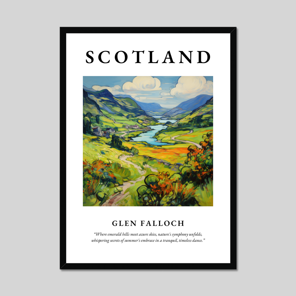 Poster of Glen Falloch, Scotland.