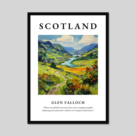 Poster of Glen Falloch, Scotland.