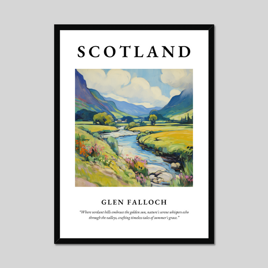 Poster of Glen Falloch, Scotland.