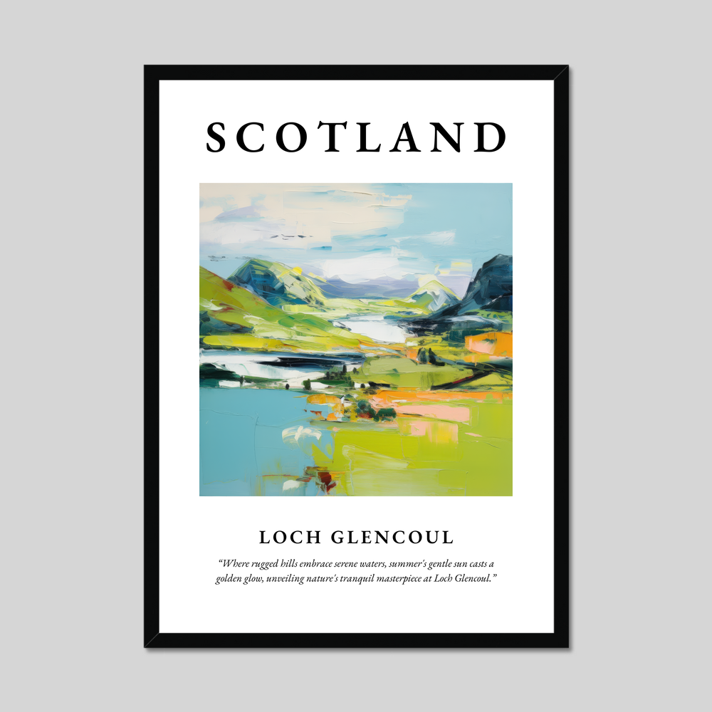 Poster of Loch Glencoul, Scotland.