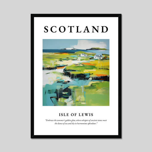 Poster of Isle of Lewis, Scotland.