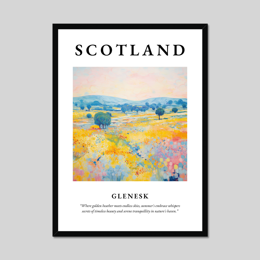 Poster of Glenesk, Scotland.