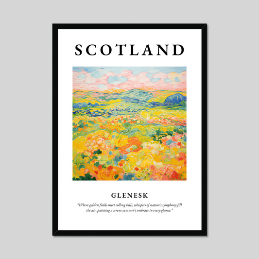 Poster of Glenesk, Scotland.