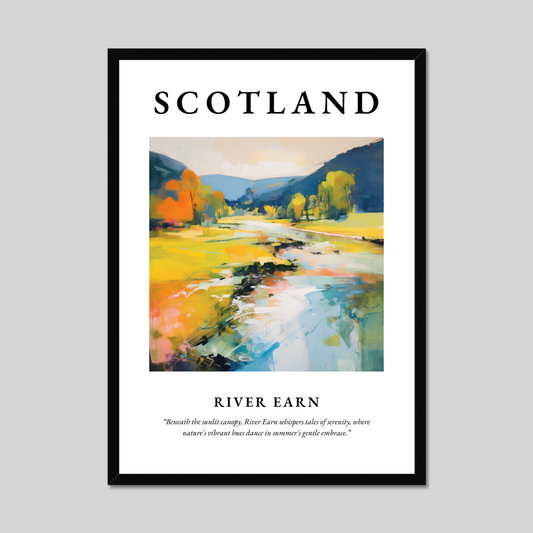 Poster of River Earn, Scotland.