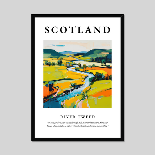 Poster of River Tweed, Scotland.