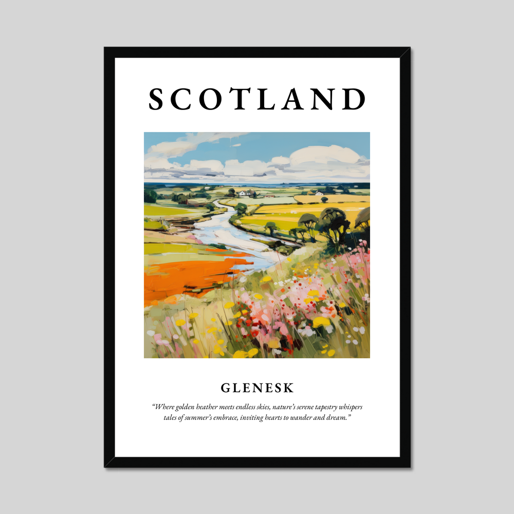 Poster of Glenesk, Scotland.