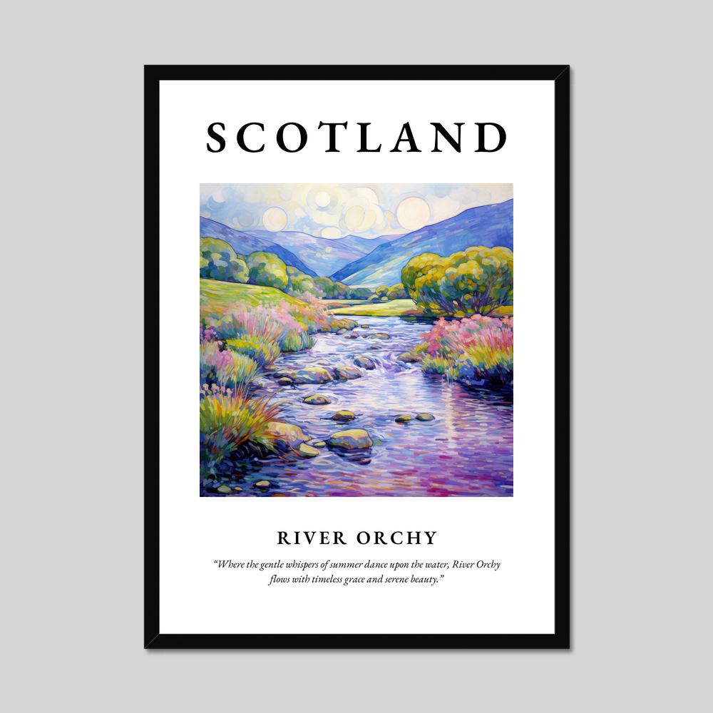 Poster of River Orchy, Scotland.