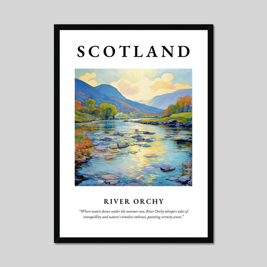 Poster of River Orchy, Scotland.