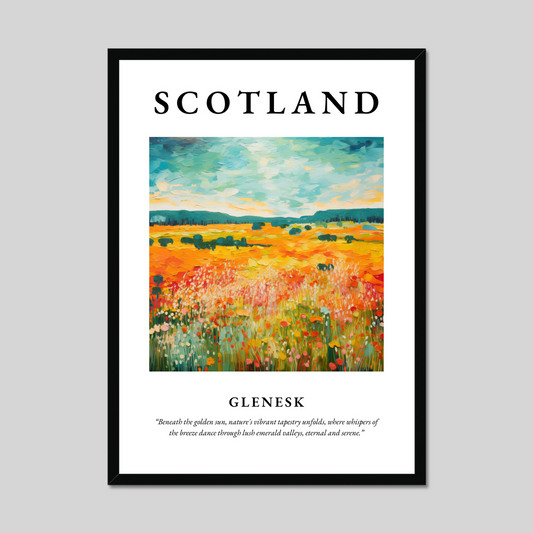 Poster of Glenesk, Scotland.