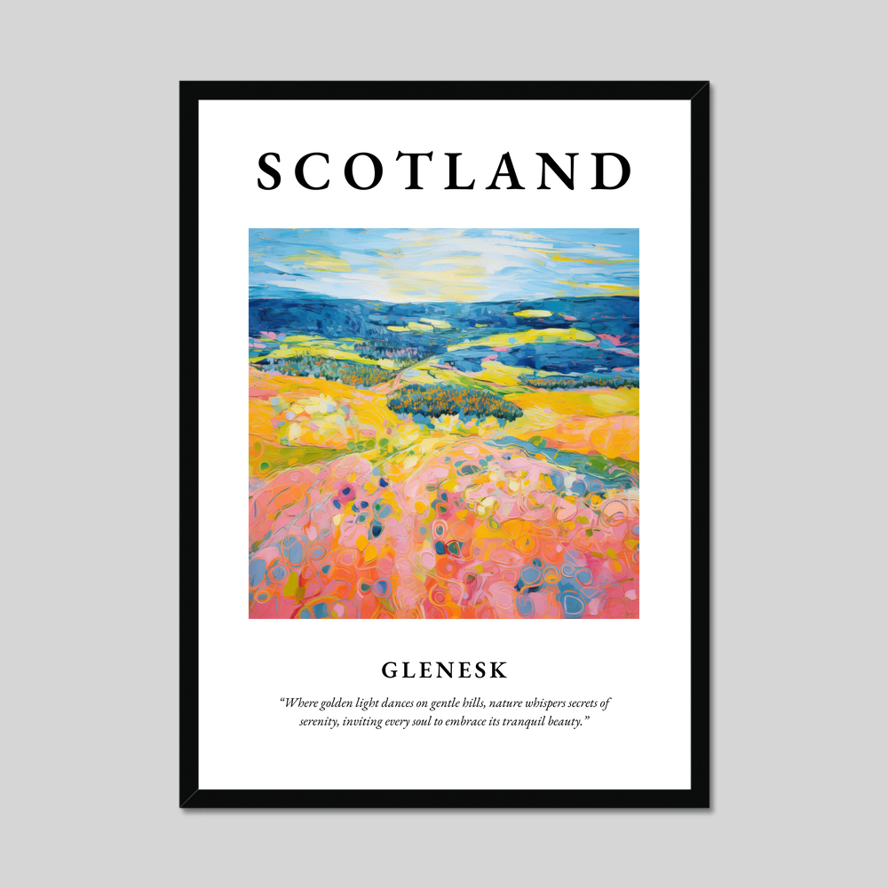 Poster of Glenesk, Scotland.