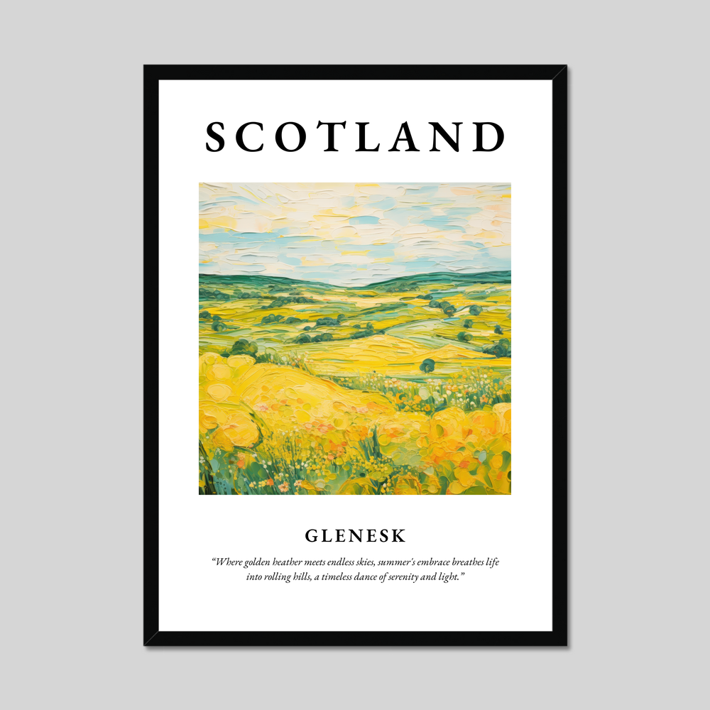 Poster of Glenesk, Scotland.