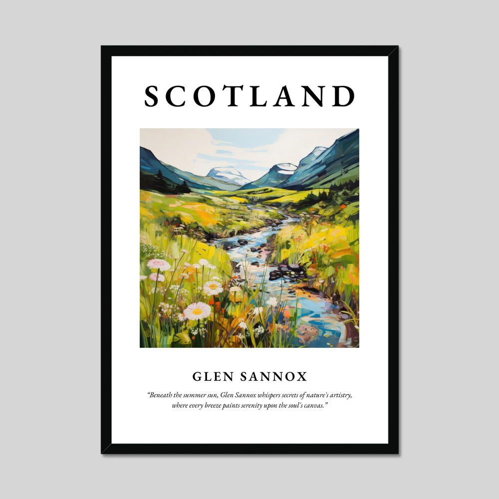 Poster of Glen Sannox, Scotland.