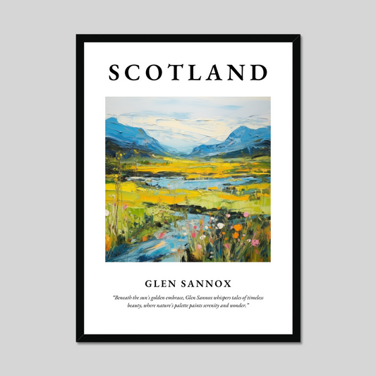 Poster of Glen Sannox, Scotland.