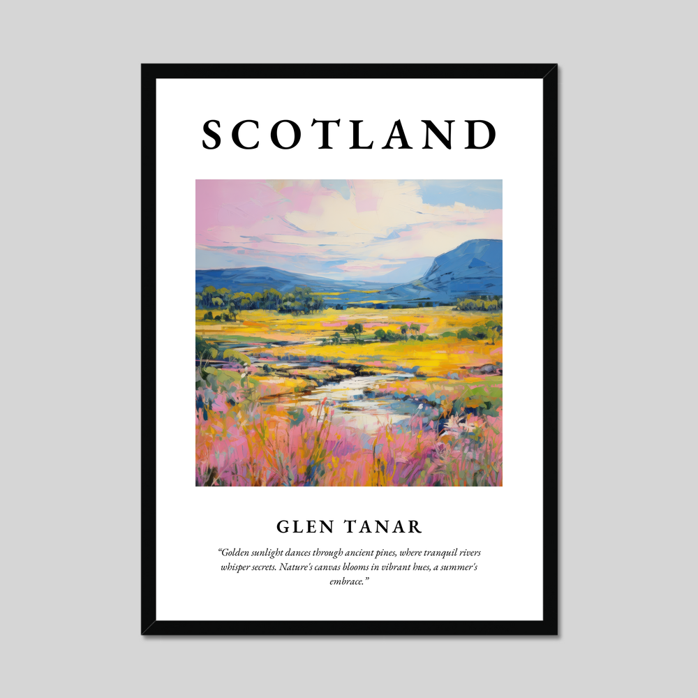 Poster of Glen Tanar, Scotland.