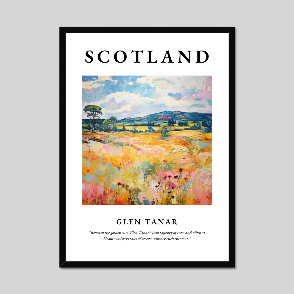 Poster of Glen Tanar, Scotland.