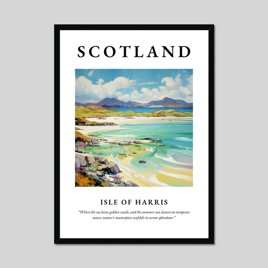 Poster of Isle of Harris, Scotland.