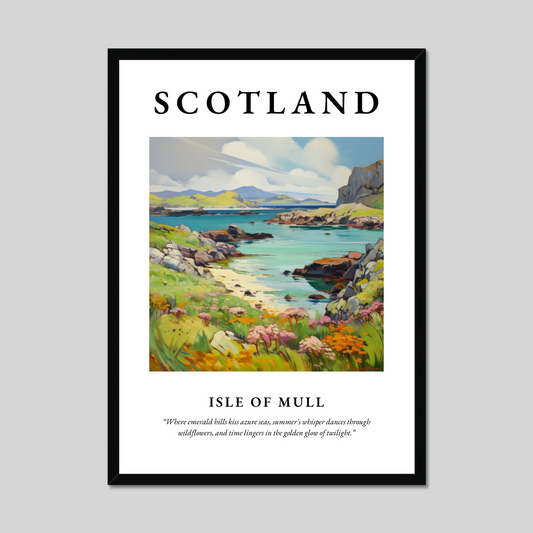 Poster of Isle of Mull, Scotland.