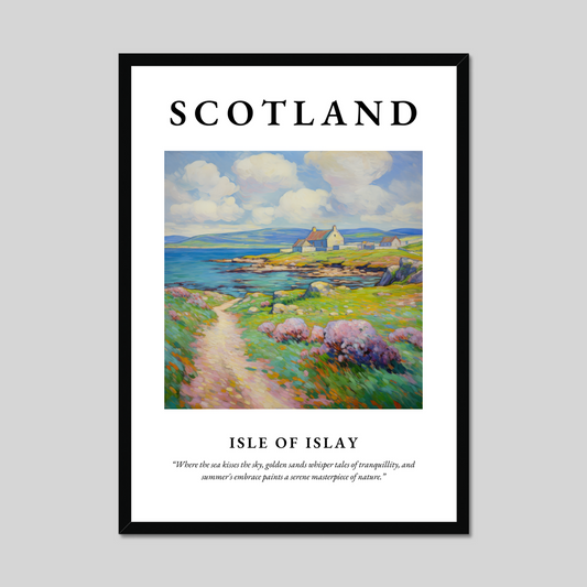 Poster of Isle of Islay, Scotland.