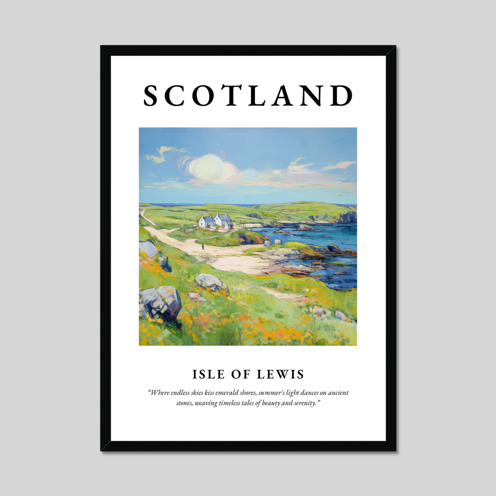 Poster of Isle of Lewis, Scotland.