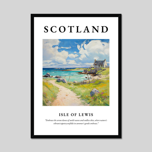 Poster of Isle of Lewis, Scotland.