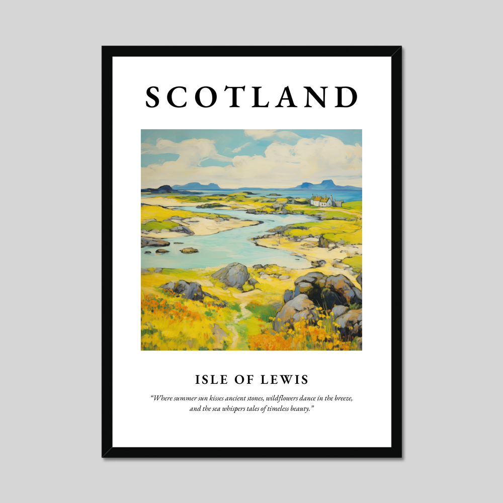 Poster of Isle of Lewis, Scotland.