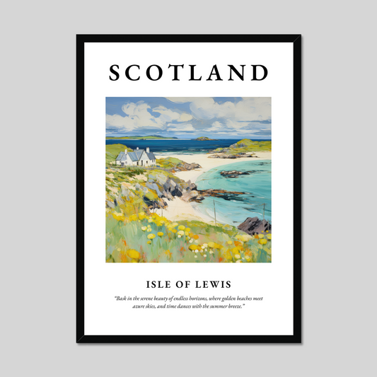 Poster of Isle of Lewis, Scotland.