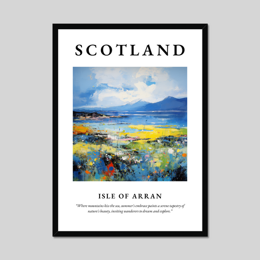 Poster of Isle of Arran, Scotland.