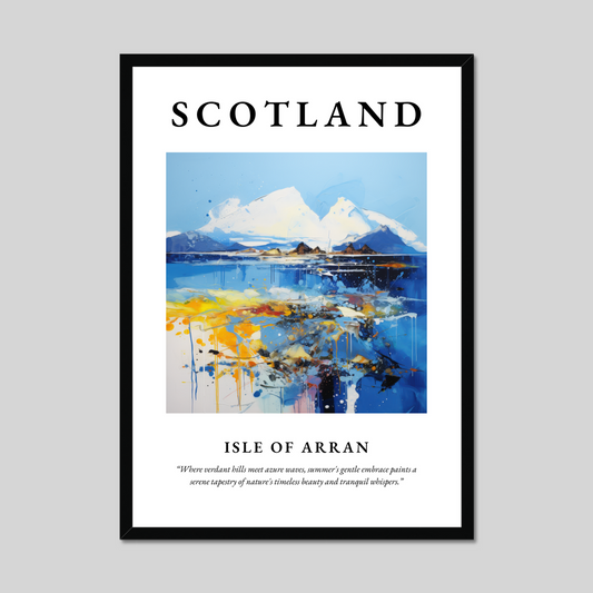 Poster of Isle of Arran, Scotland.