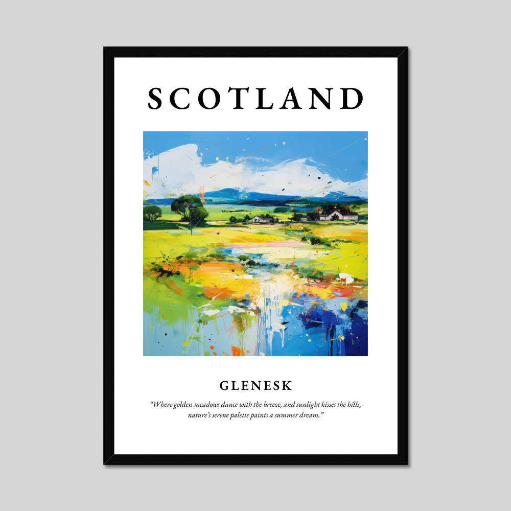 Poster of Glenesk, Scotland.