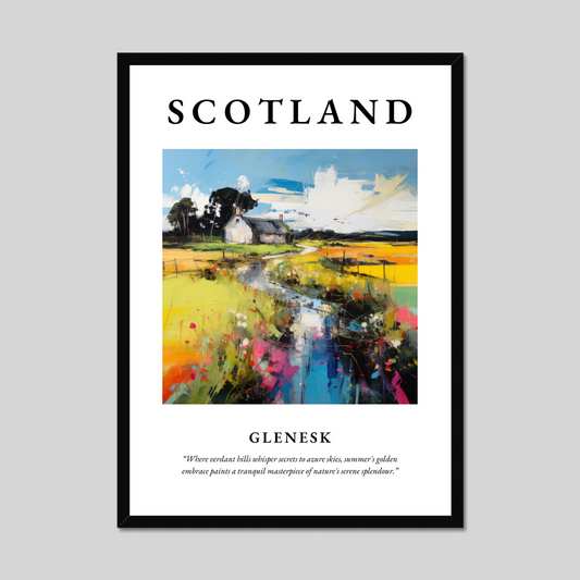 Poster of Glenesk, Scotland.