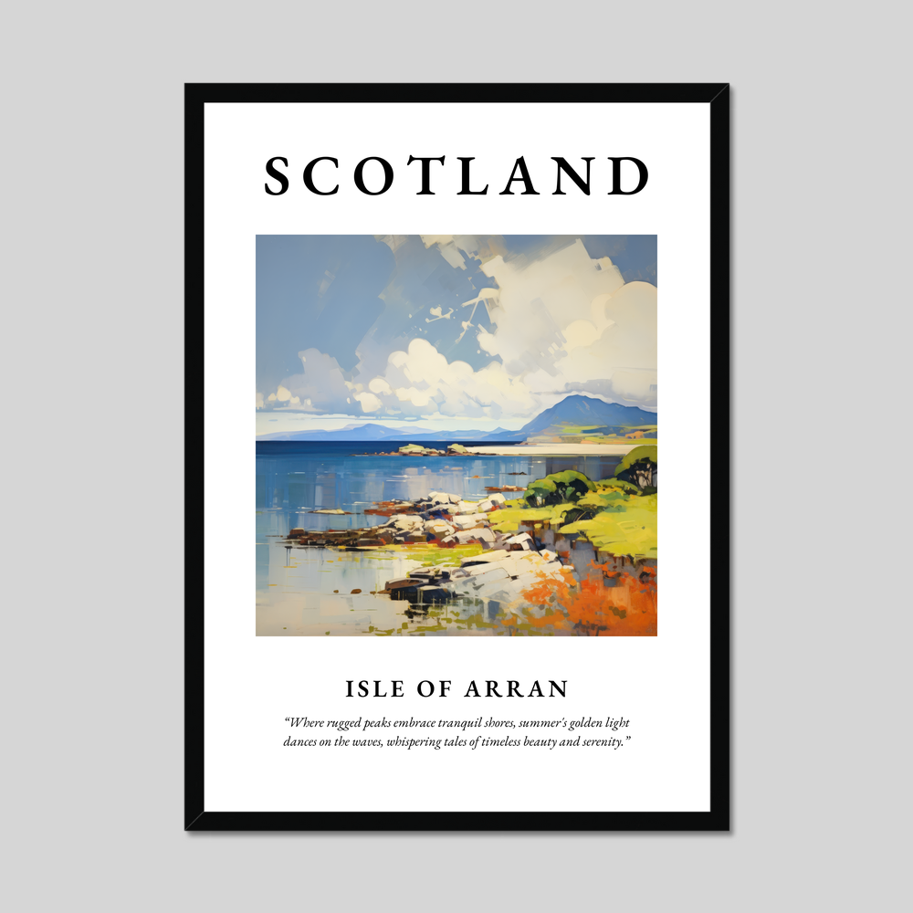 Poster of Isle of Arran, Scotland.