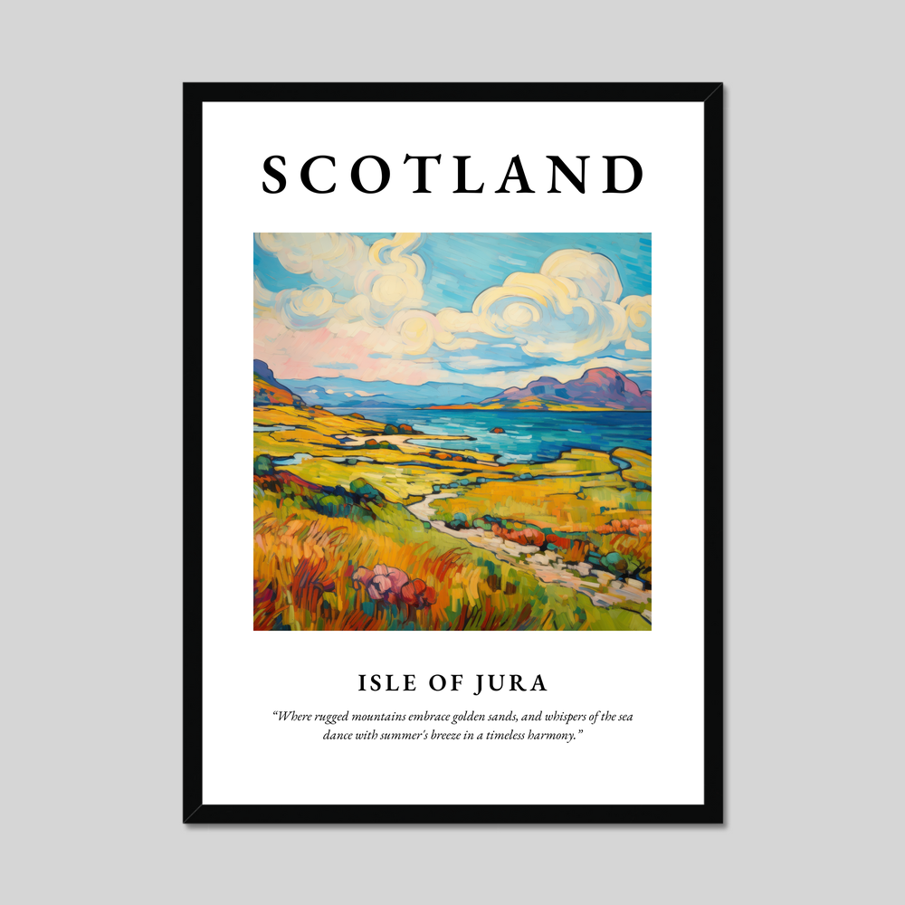 Poster of Isle of Jura, Scotland.