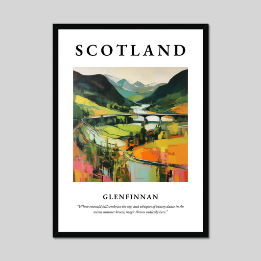 Poster of Glenfinnan, Scotland.