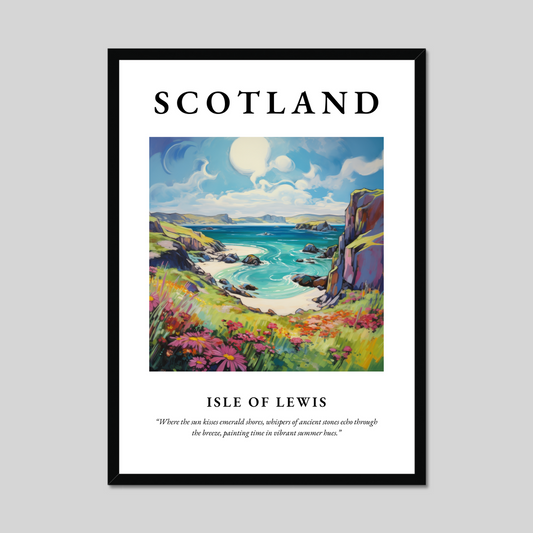 Poster of Isle of Lewis, Scotland.