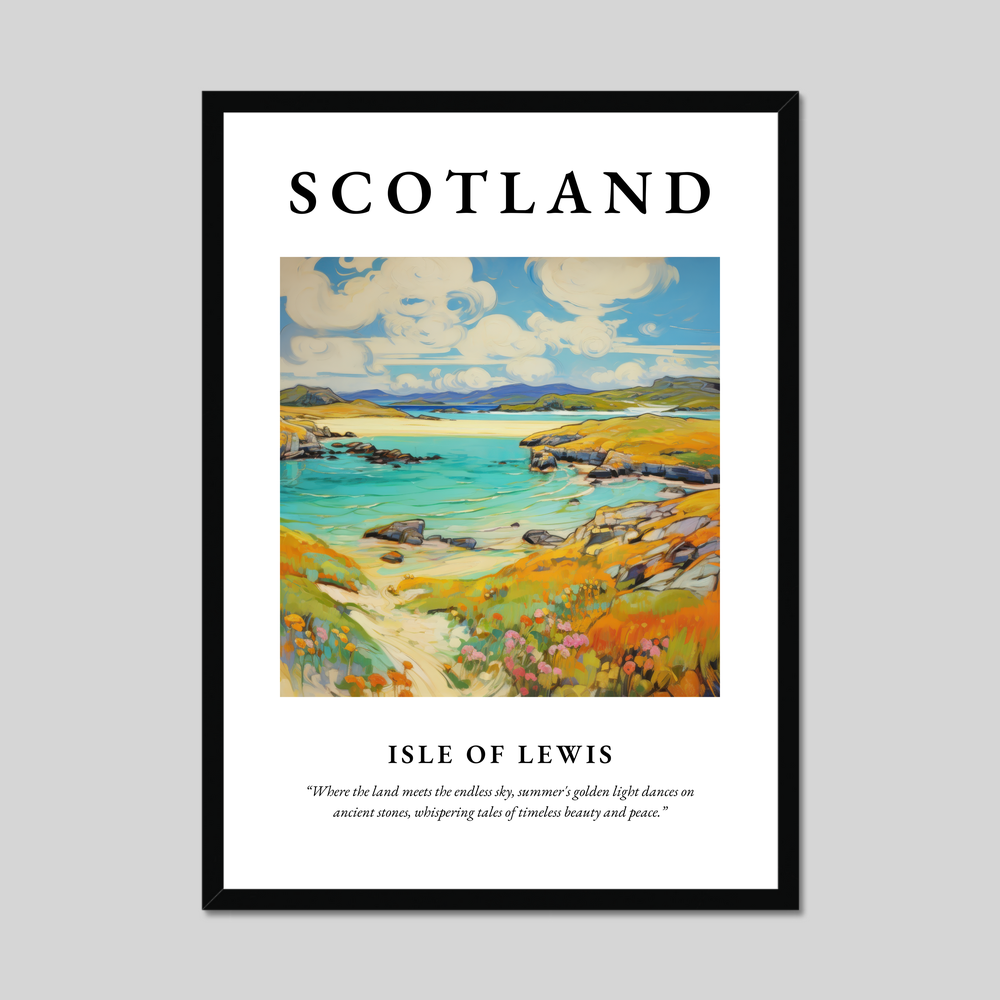 Poster of Isle of Lewis, Scotland.