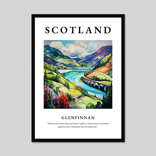 Poster of Glenfinnan, Scotland.