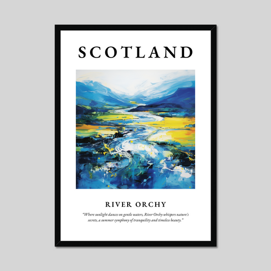 Poster of River Orchy, Scotland.