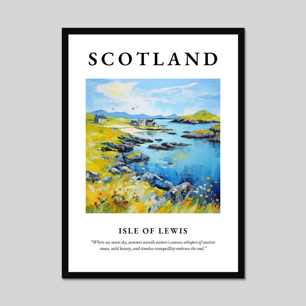 Poster of Isle of Lewis, Scotland.