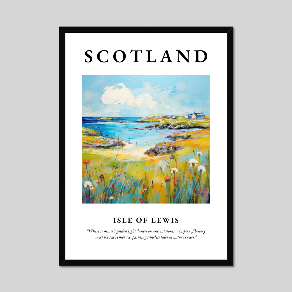 Poster of Isle of Lewis, Scotland.