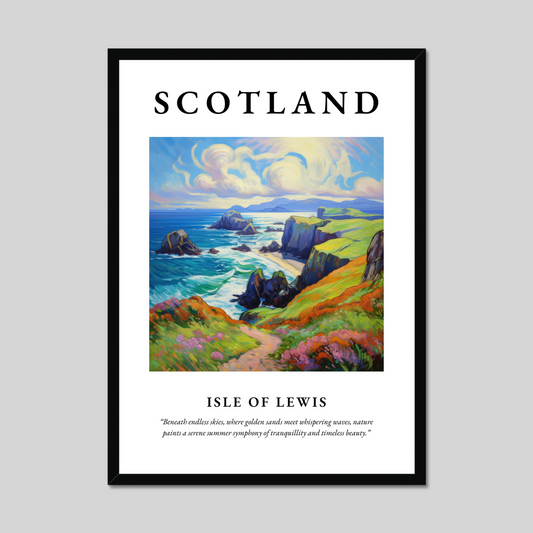 Poster of Isle of Lewis, Scotland.