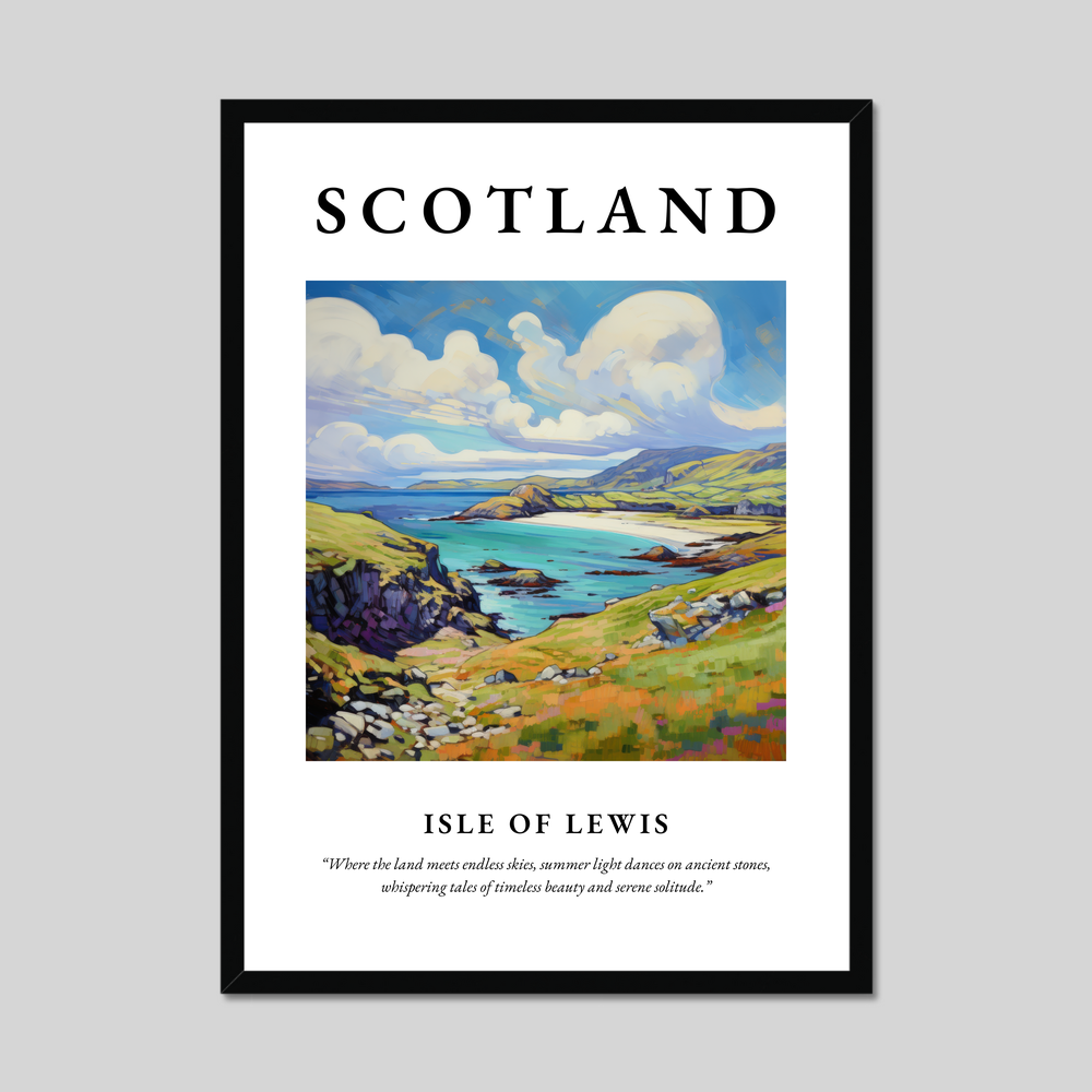 Poster of Isle of Lewis, Scotland.