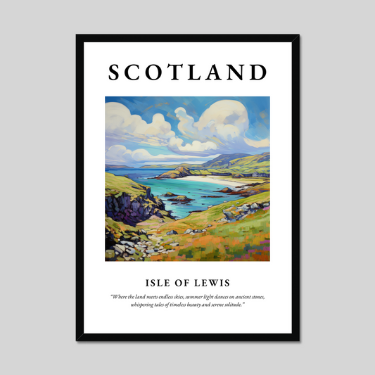 Poster of Isle of Lewis, Scotland.