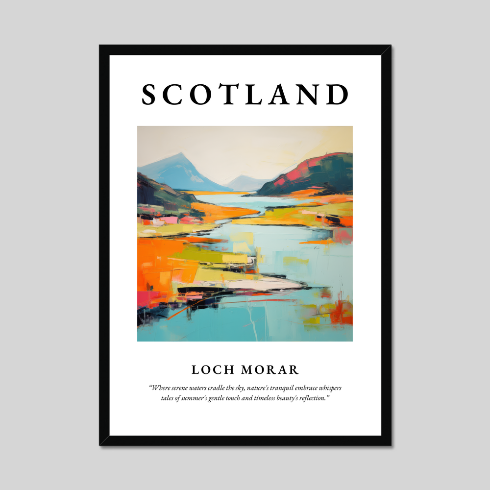 Poster of Loch Morar, Scotland.