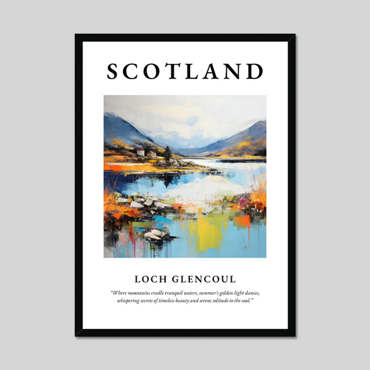 Poster of Loch Glencoul, Scotland.