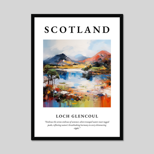 Poster of Loch Glencoul, Scotland.